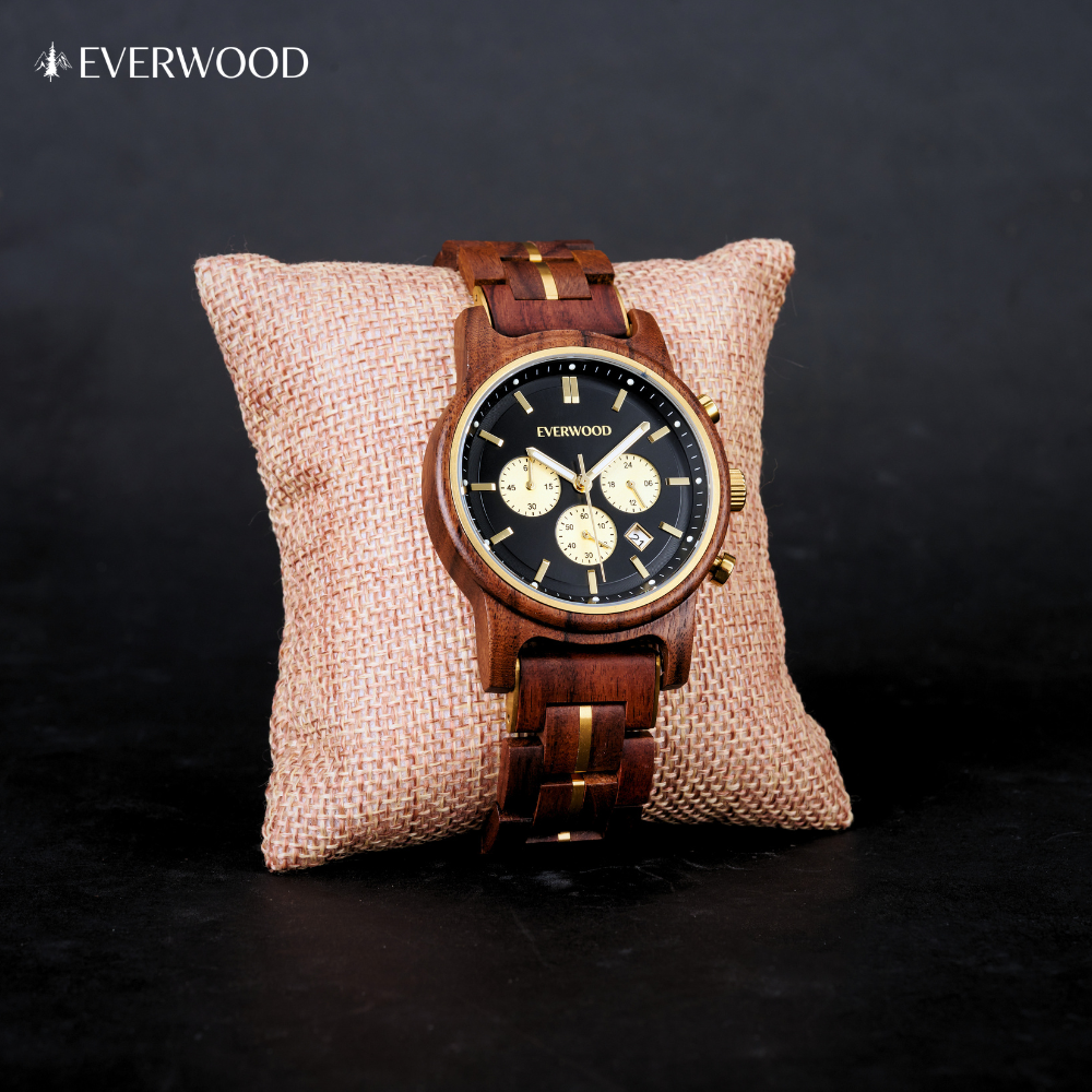 EverWood™ - Rosso Notte 44mm