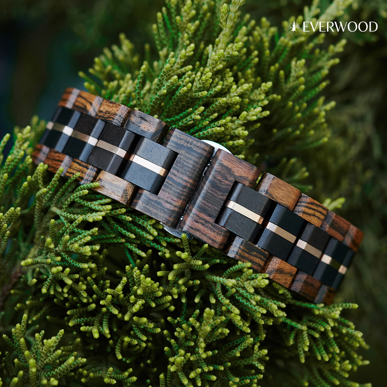 EverWood™ - Blue Whisky Chrono 45mm