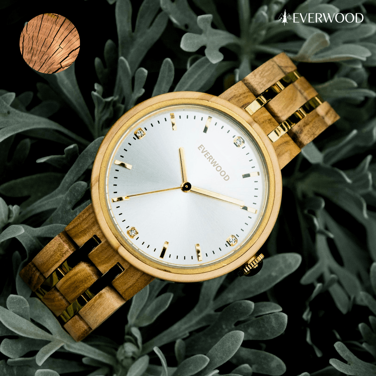 EverWood™ - Legacy Premium Selection 1+1 Páros 45/38mm - EverWood ® Fa Karórák | Férfi & Női Karóra Faóra Fakaróra EverWood