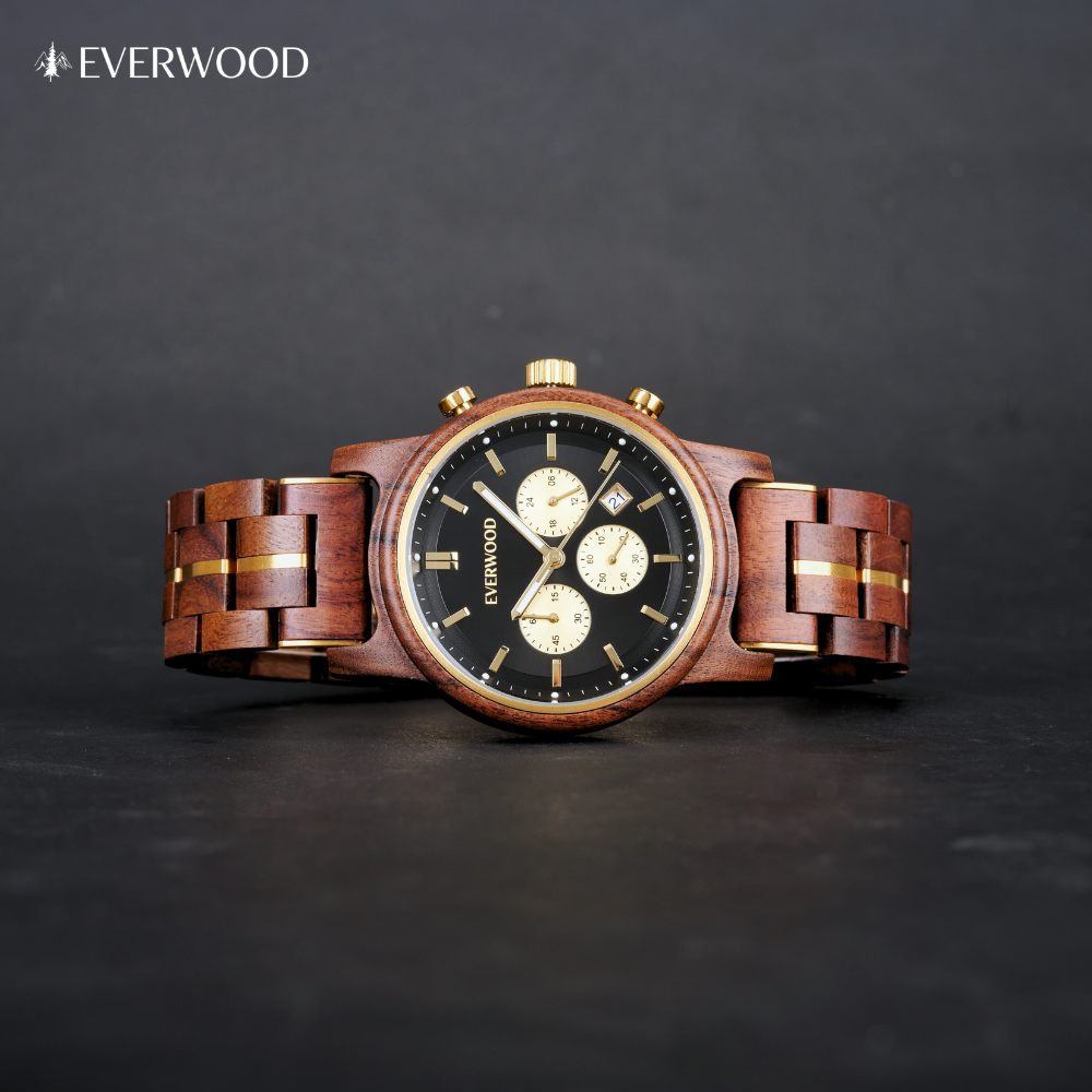 EverWood™ - Rosso Notte 44mm