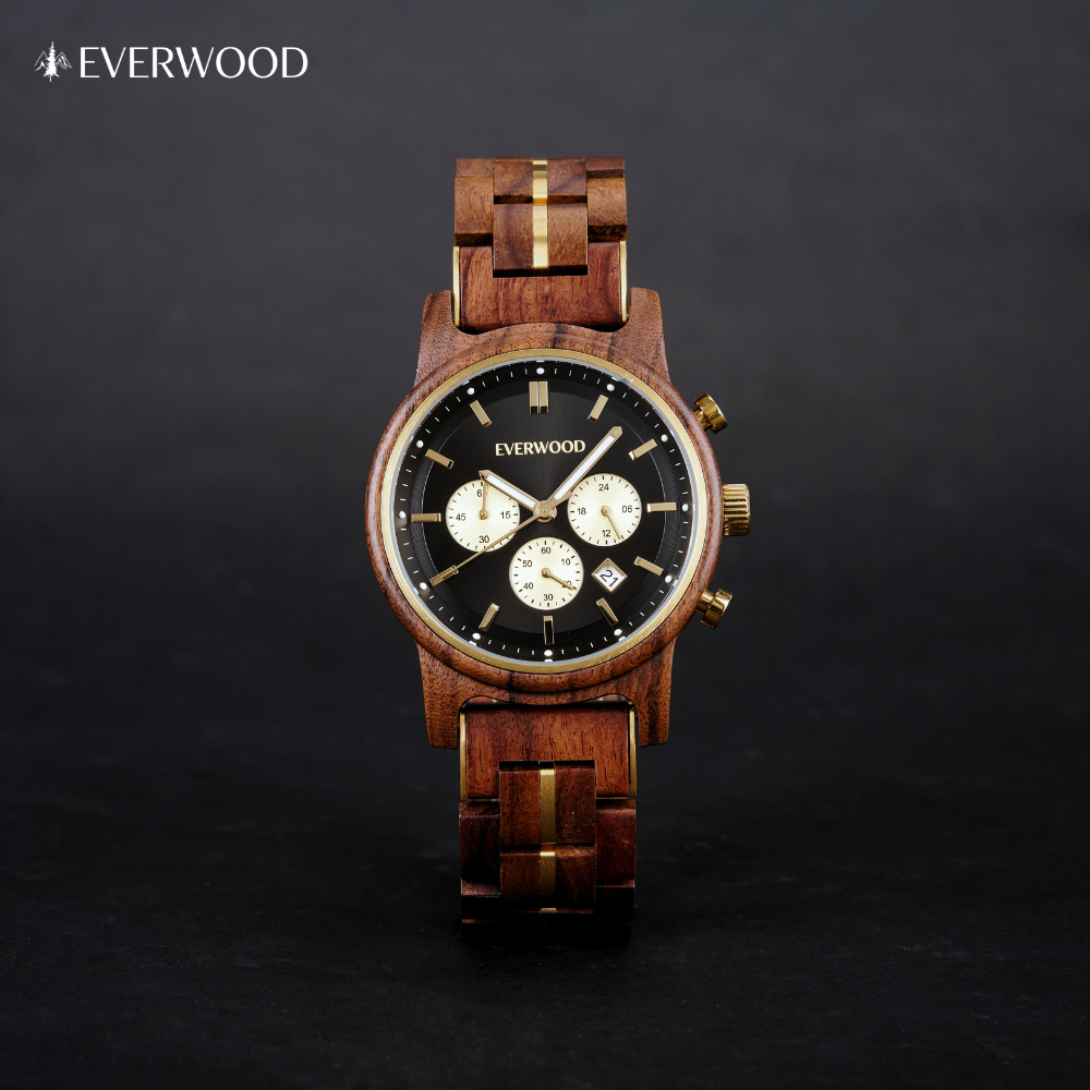 EverWood™ - Rosso Notte 44mm