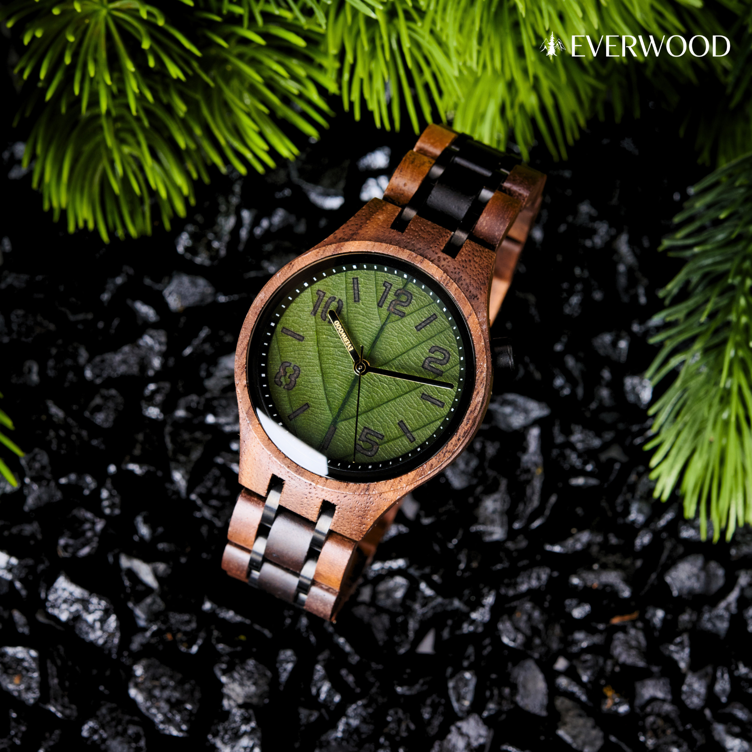 EverWood™ - Női Leaf Green 35mm