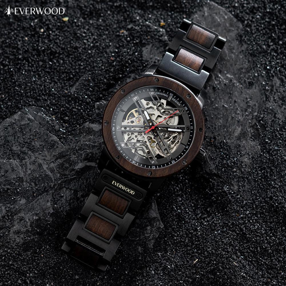 EverWood™ - Legacy Premium Selection 1+1 Páros 45/38mm - EverWood ® Fa Karórák | Férfi & Női Karóra Faóra Fakaróra EverWood