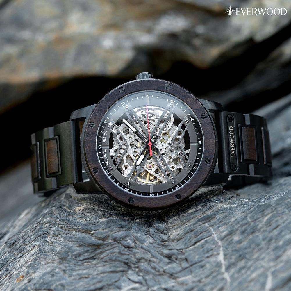 EverWood™ - Legacy Premium Selection 1+1 Páros 45/38mm - EverWood ® Fa Karórák | Férfi & Női Karóra Faóra Fakaróra EverWood