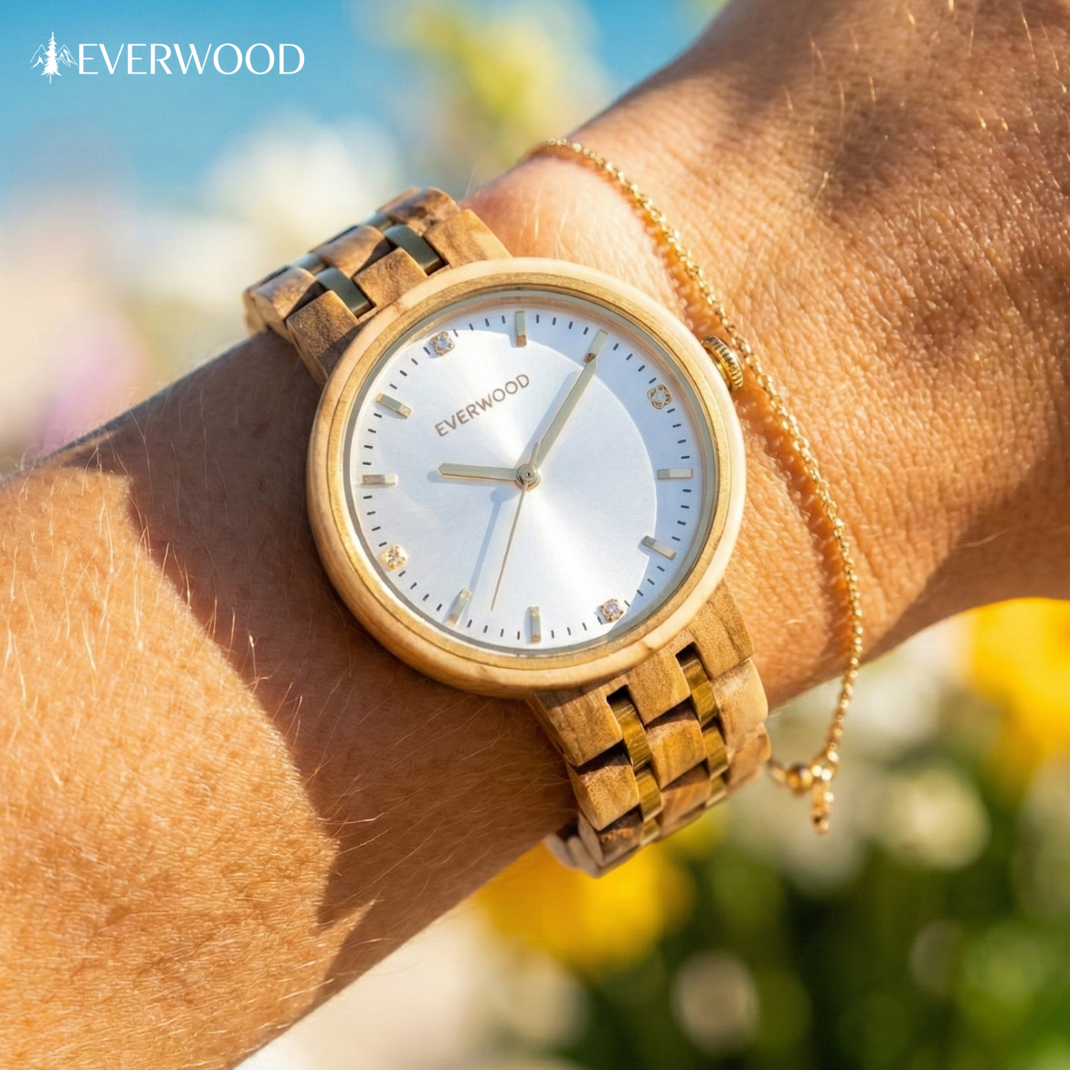 EverWood™ - Rose White 38mm
