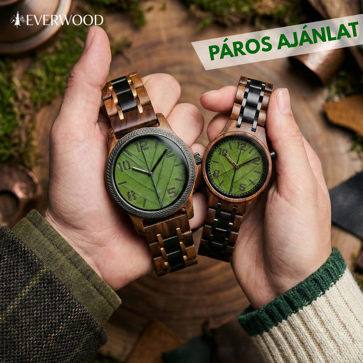 EverWood™ - Leaf Green 1+1 Páros 44/35mm