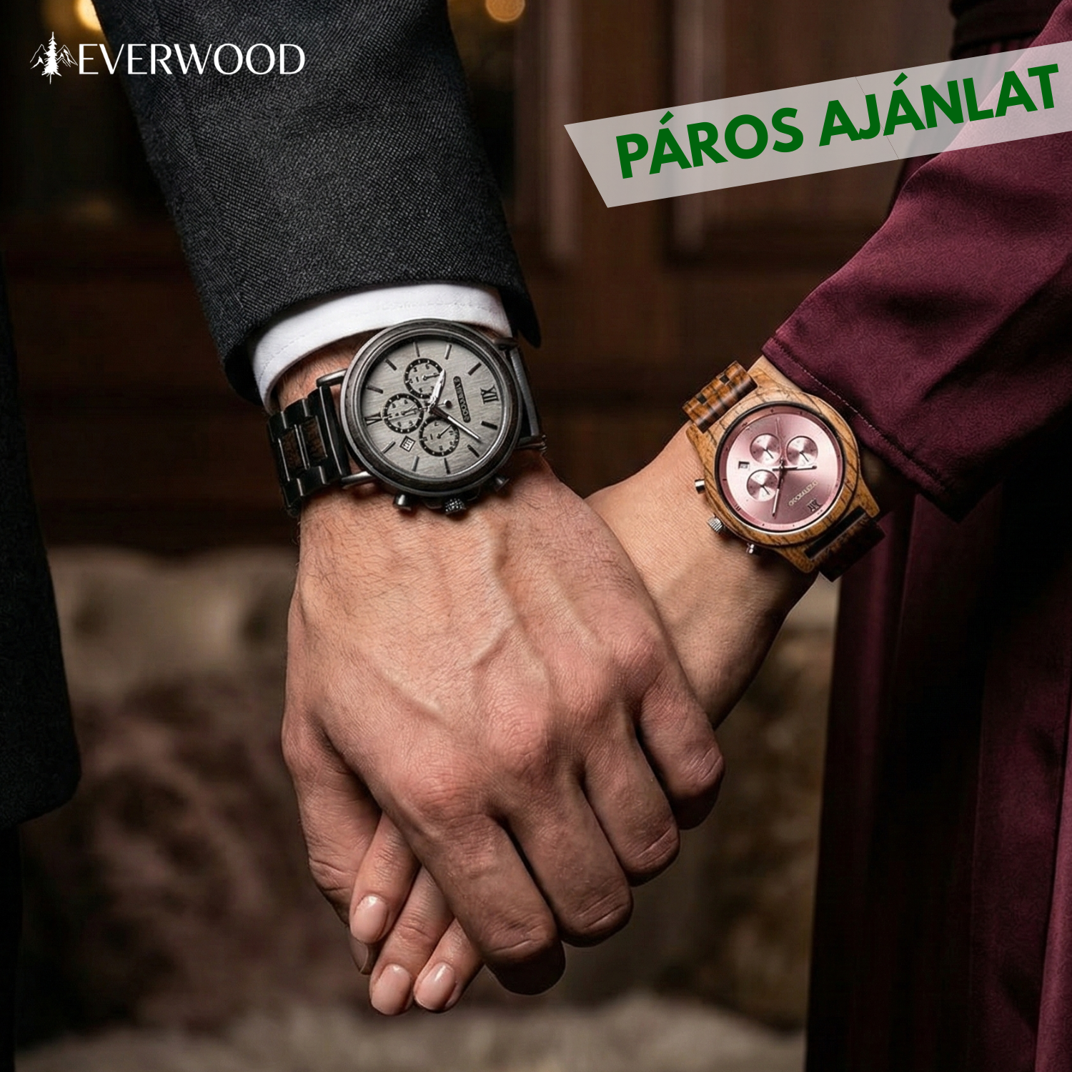 EverWood™ - HoneyMoon Premium Selection 1+1 Páros 44.5/40mm