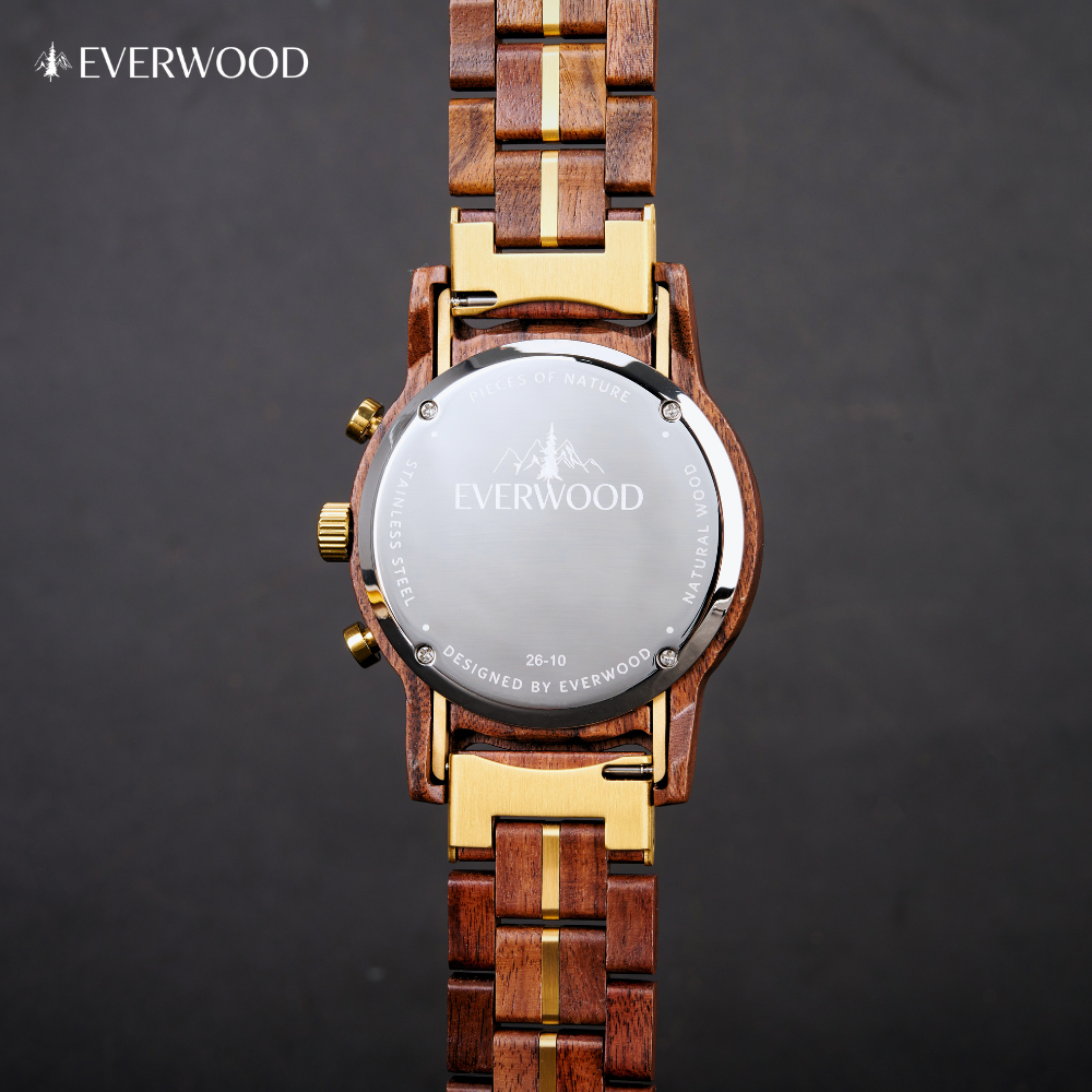 EverWood™ - Rosso Notte 44mm