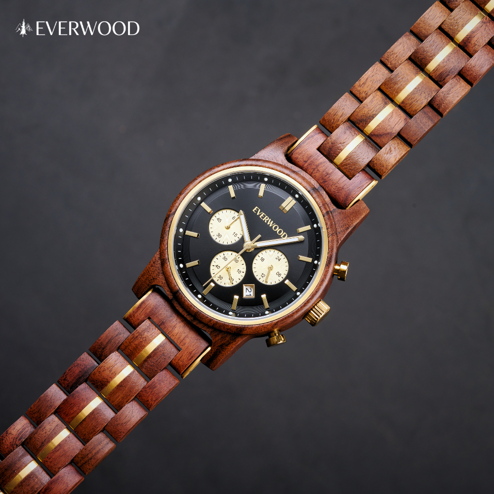 EverWood™ - Rosso Notte 44mm