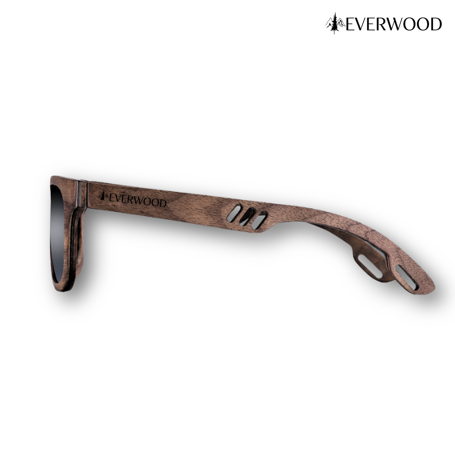 EverWood™ - Solar Black Fa Napszemüveg UV400 POLARIZÁLT