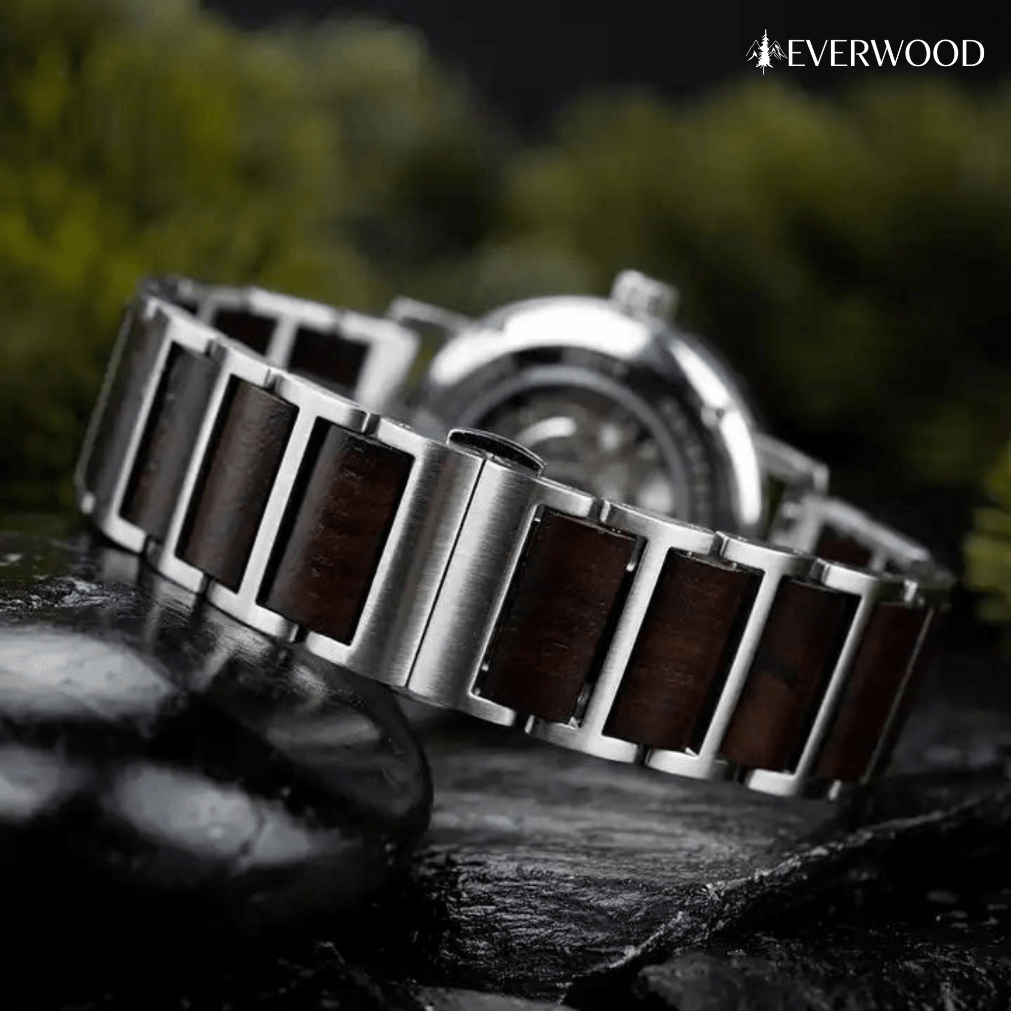 EverWood™ - Sailor Emerald Automata 43mm - EverWood ® Fa Karórák | Férfi & Női Karóra Faóra Fakaróra EverWood