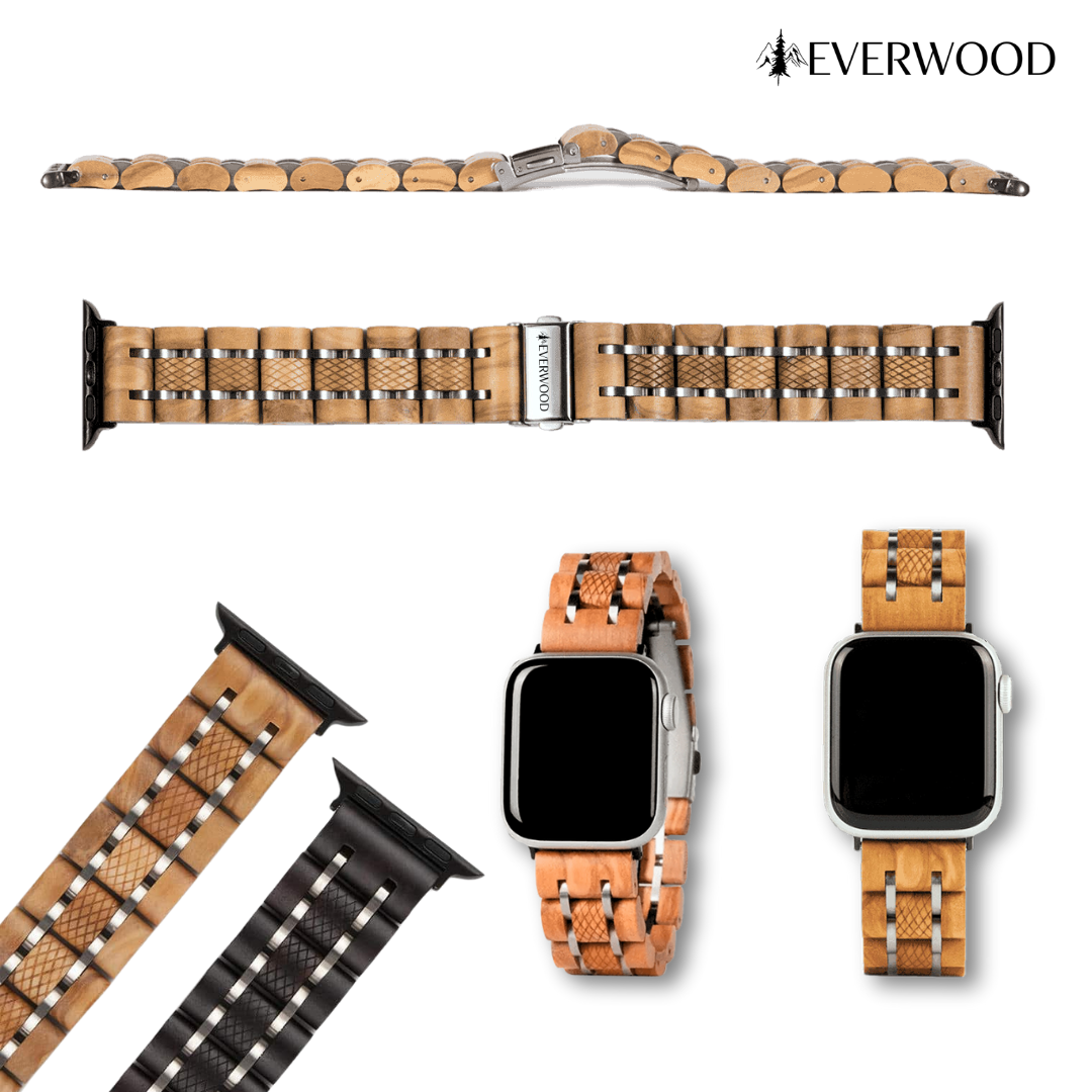 EverWood™ - Fa Apple Watch szíj Walnut