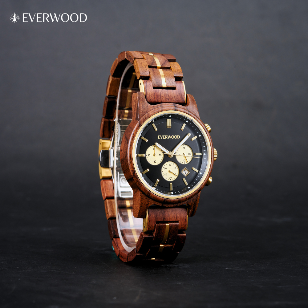 EverWood™ - Rosso Notte 44mm