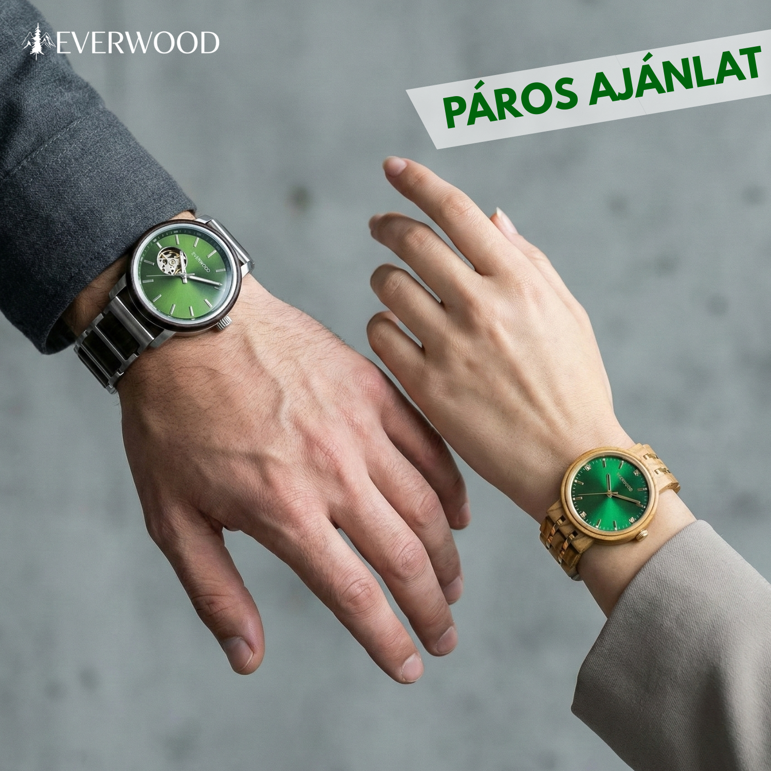 EverWood™ - Emerald Premium Selection 1+1 Páros 43/38mm